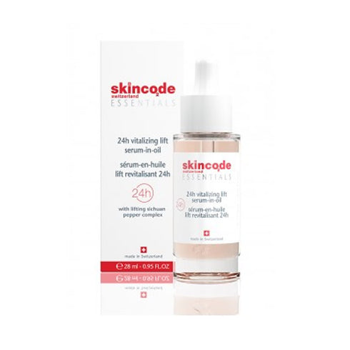 Skincode 24h Vitalizing Lift Serum Oil 28ml - Jag Couture Beauty