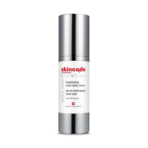 Skincode Essentials Alpine White Brightening Total Clarity Serum 30ml - Jag Couture Beauty