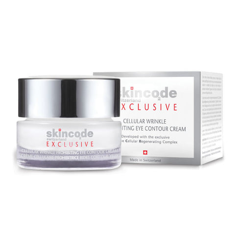Skincode Exclusive Cellular Wrinkle Prohibiting Eye Cream 15ml - Jag Couture Beauty