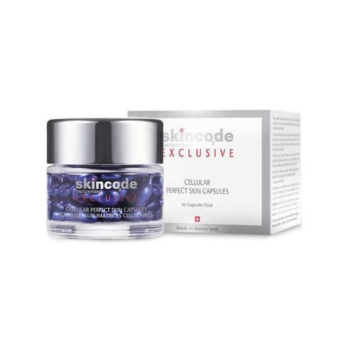 Skincode Exclusive Cellular Perfect Skin 45 Capsules - Jag Couture Beauty