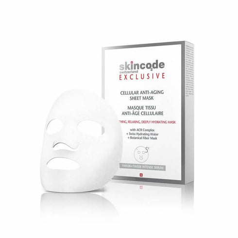 Skincode Exclusive Cellular Anti-Aging Sheet Mask 5x20ml - Jag Couture Beauty