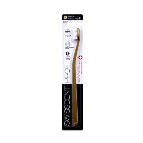 Swissdent Profi Whitening Classic Toothbrush Gold - Jag Couture Beauty