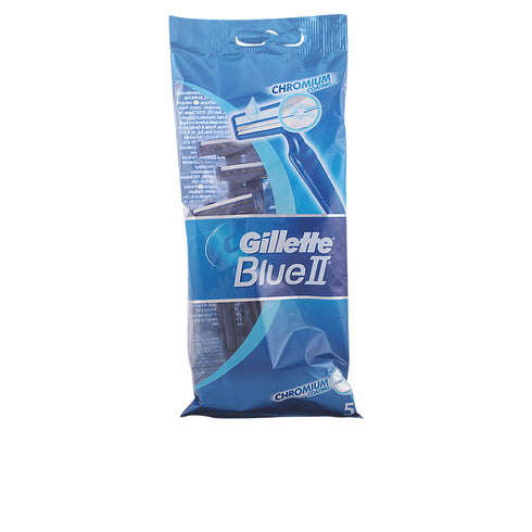 Gillette Blue II Chromium Coating 5 Units - Jag Couture Beauty