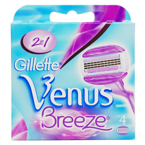 Gillette Venus Breeze Refill 4 Units - Jag Couture Beauty
