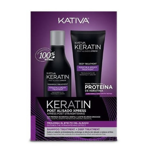 Kativa Keratin Post Smoothing Xpress Set 2 Pieces - Jag Couture Beauty
