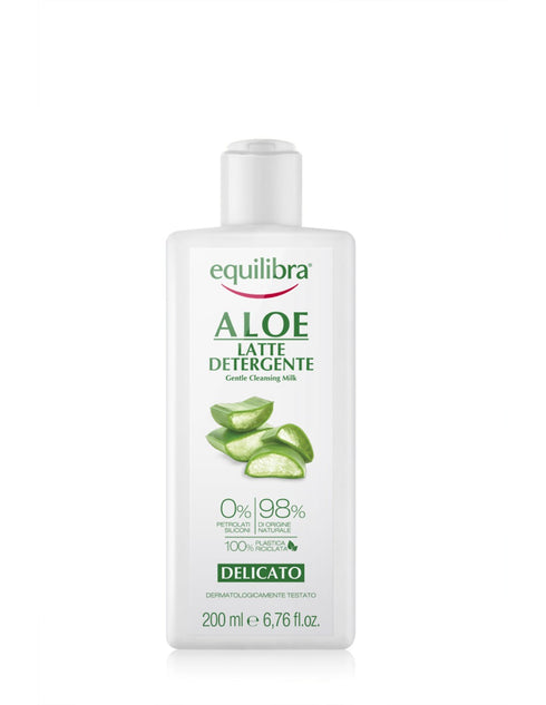 Equilibra Cleansing Milk Aloe 200ml - Jag Couture Beauty