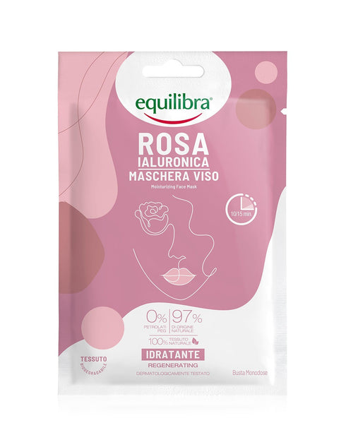 Equilibra Ialuronic Face Mask Tissue 1ud - Jag Couture Beauty