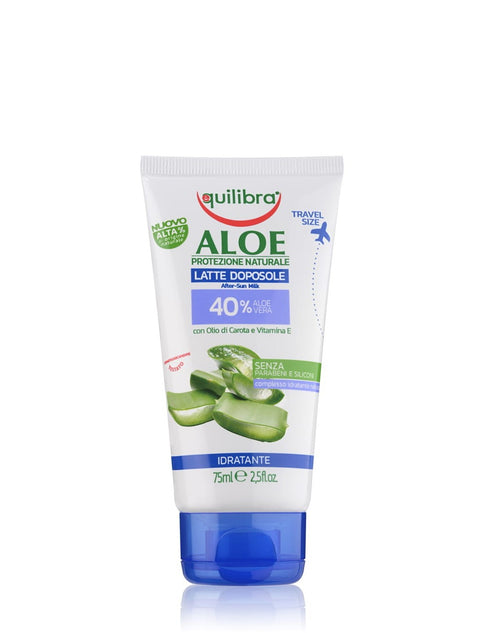 Equilibra Sun Viaje After Aloe Milk 75 - Jag Couture Beauty
