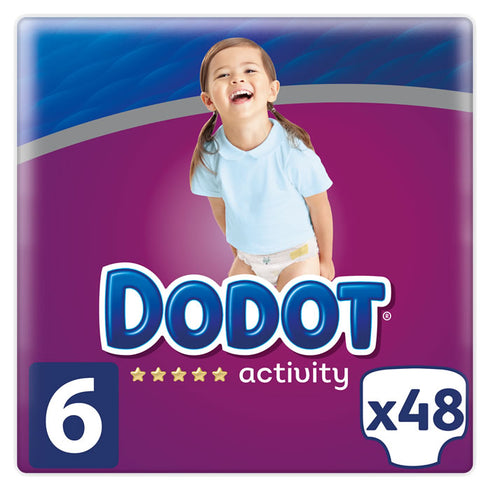 Dodot Protection Plus Activity T-6 48 Units - Jag Couture Beauty