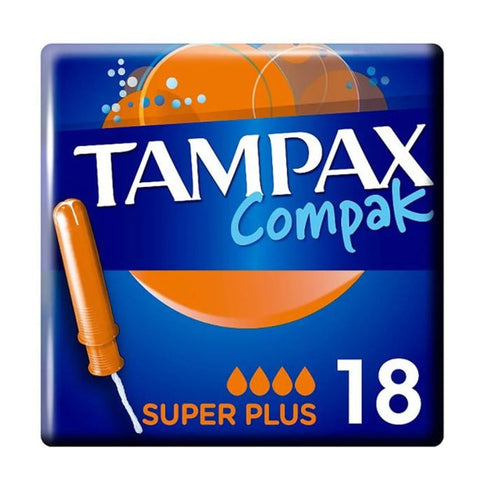Tampax Compak Super Plus 18 Units Jag Couture Beauty