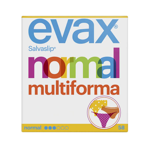 Evax Salvaslip Normal Multiform Protegeslips 58 Units - Jag Couture Beauty