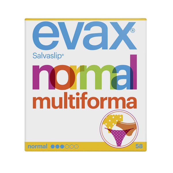 Evax Salvaslip Normal Multiform Protegeslips 58 Units - Jag Couture Beauty