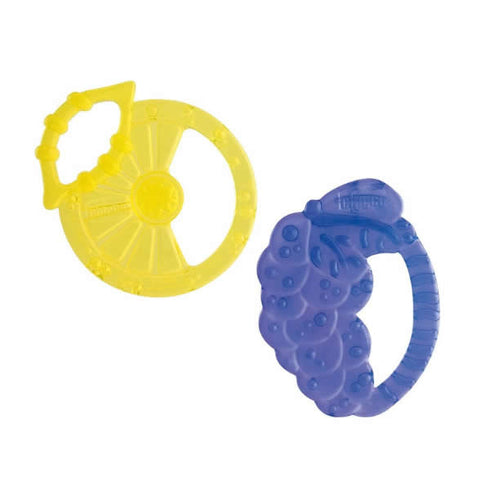 Chicco Silicone Teething Ring Solf Relax 2M+ 2 Units - Jag Couture Beauty