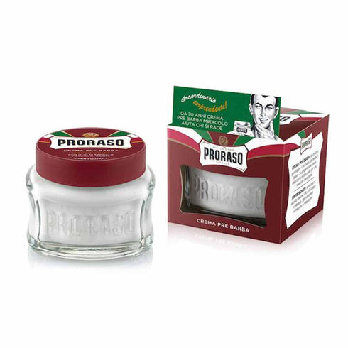 Proraso Rojo Crema Pre-Afeitado 100ml - Jag Couture Beauty