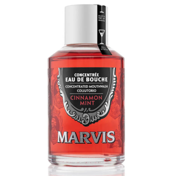 Marvis Cinnamon Mint Concentrated Mouthwash Collutorio 120ml Jag Couture Beauty