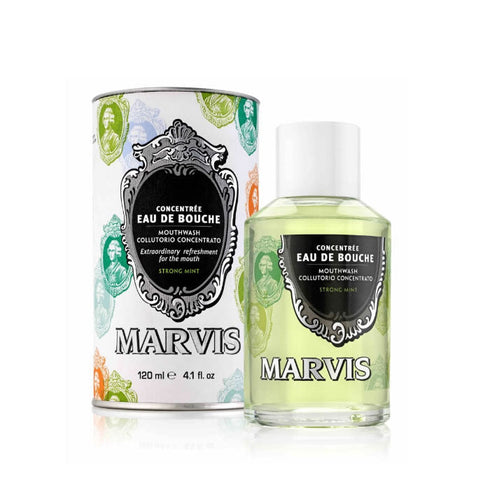 Marvis Classic Strong Mint Mouthwash 120ml Jag Couture Beauty
