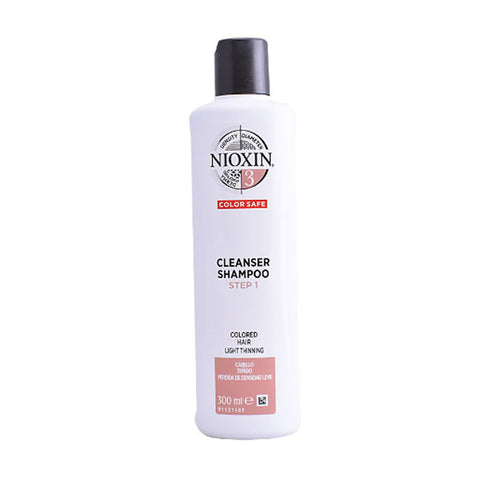 Nioxin Color Safe Cleanser Shampoo Colored Hair 300ml - Jag Couture Beauty