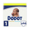 Dodot Sensitive T1 2-5k 44 Units - Jag Couture Beauty