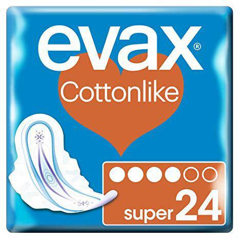 Evax Cottonlike Compresas Super Alas 24 U Jag Couture Beauty