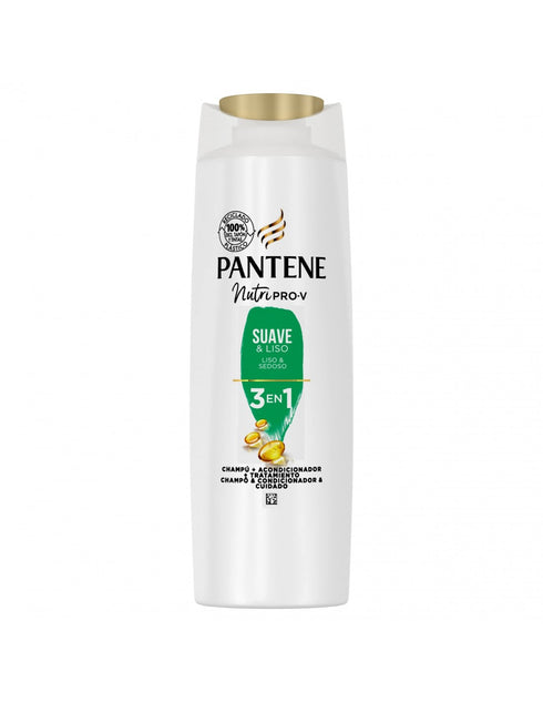 Pantene Cha 385ml Suave y Liso - Jag Couture Beauty