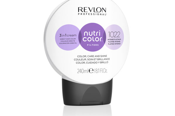 Revlon - Nutri Color Filters Toning 240ml - 1022 Intense Platinum - Jag Couture Beauty