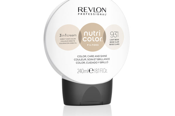 Revlon - Nutri Color Filters Toning 240ml - 931 Light Beige - Jag Couture Beauty