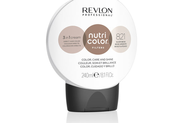 Revlon - Nutri Color Filters Toning 240ml - 821 Silver Beige - Jag Couture Beauty