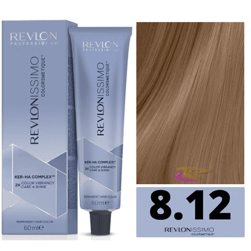 Revlonissimo Colorsmetique Hohe Deckkraft 8,12-Frosty Blonde 60ml