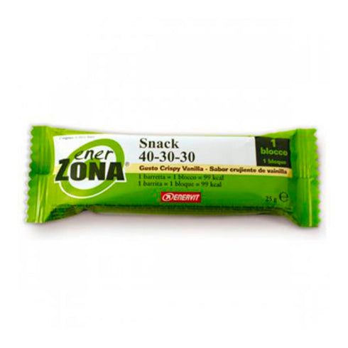 Enervit Enerzona Vanilla Crunchy Snack 25g - Jag Couture Beauty