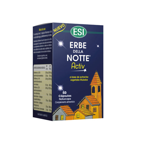 Esi Erbe Della Notte Activ 50 Naturcaps - Jag Couture Beauty