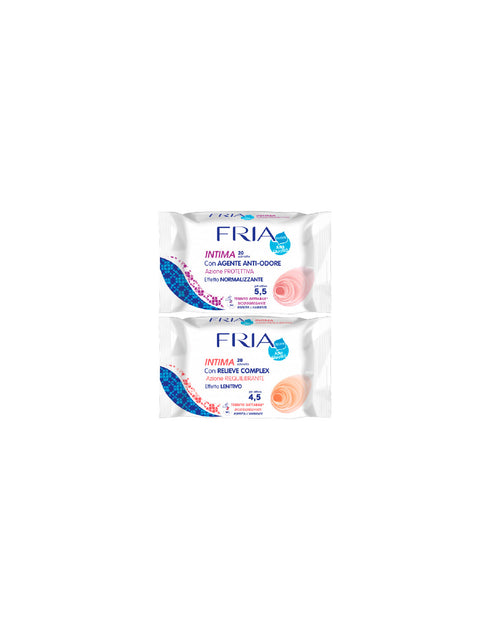 Fria Toallitas Intimas Biodegradable 2 Fragancias 20 Uds - Jag Couture Beauty