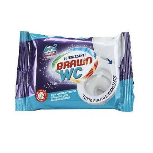 Fria Brawn SOS WC Biodegradable Antibacterial Wipes 8u - Jag Couture Beauty
