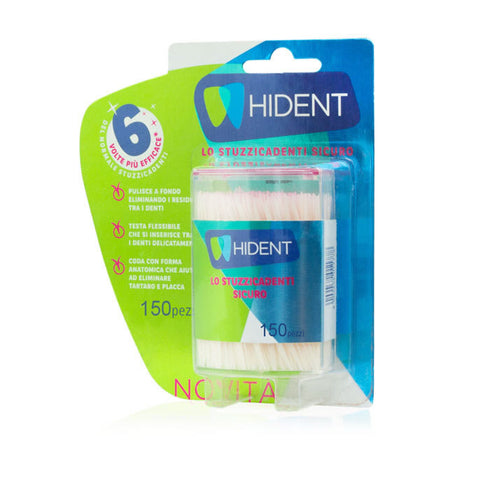 Fria Hident Toothpicks Ergonomics And Insurance 150u - Jag Couture Beauty