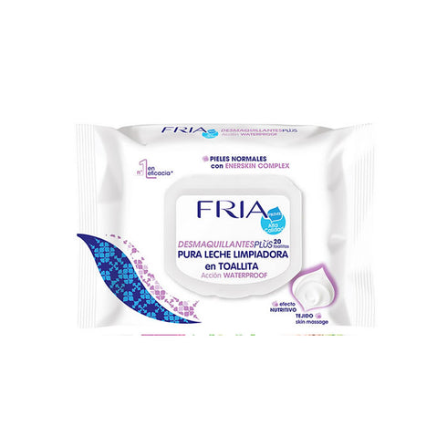 Fria Desmaquillantes Plus Makeup Remover Wipes 20 Wipes - Jag Couture Beauty