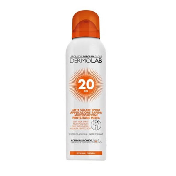 Dermolab Sun Milk Spray Spf20 150ml Jag Couture Beauty