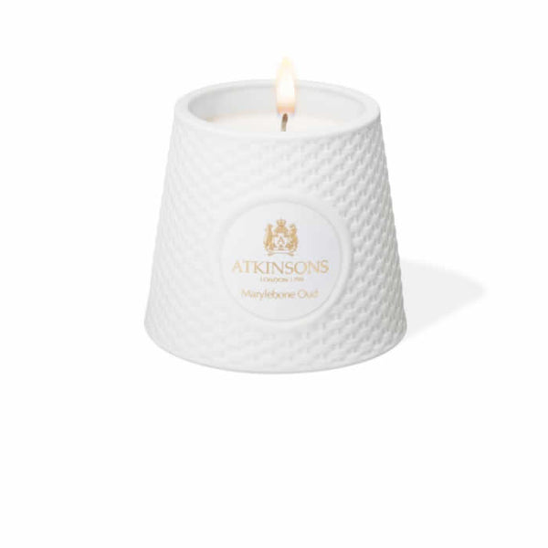Atkinsons Marylebone Oud Scented Candle 200g - Jag Couture Beauty