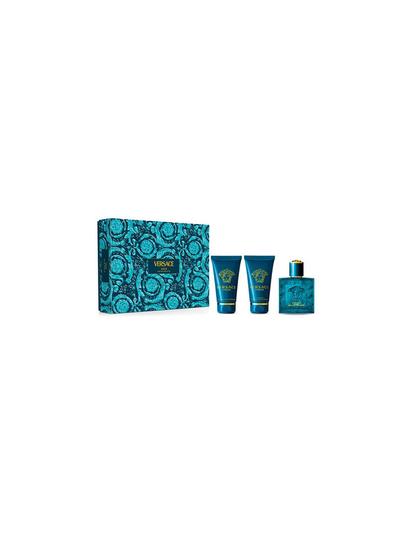 Versace Eros Eau De Toilette Spray 50ml Set 3 Pieces - Jag Couture Beauty