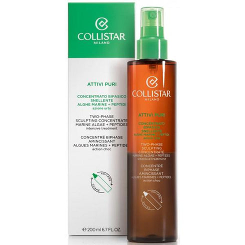 Collistar Attivi Puri Concentrato Bifasico Snellente Alghe Marine Peptidi Azione Urto - 200ml Jag Couture Beauty