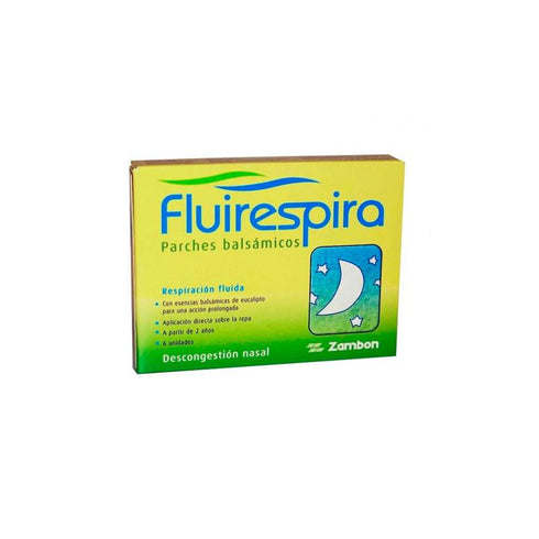 Zambon Fluirespira Parches Balsámicos 6ud - Jag Couture Beauty