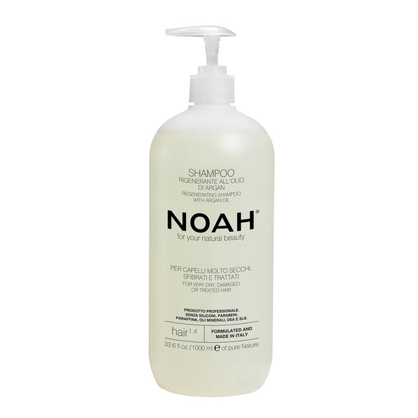 Noah Aceite De Argan Champu Regenerante 1000ml - Jag Couture Beauty