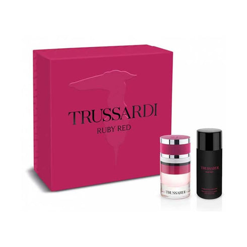 Trussardi Ruby Red Eau De Perfume Spray 60ml Set 2 Pieces - Jag Couture Beauty