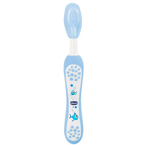 Chicco Toothbrush Blue 6m+ - Jag Couture Beauty