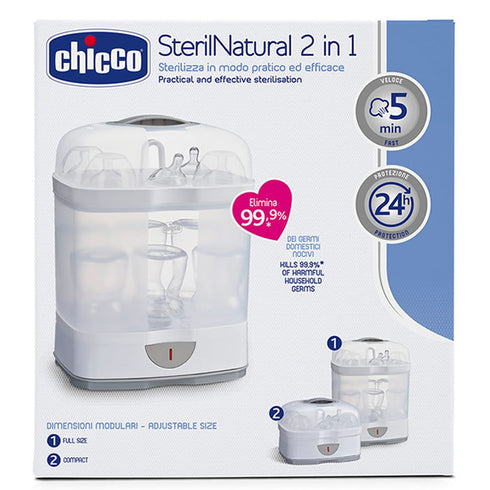 Chicco 2 In 1 Natural Steriliser - Jag Couture Beauty