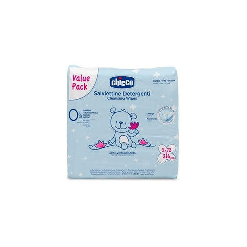 Chicco Tripack 72uts Wipes Jag Couture Beauty