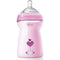 Chicco Bib Nat-Feel 6m Girl 330ml - Jag Couture Beauty
