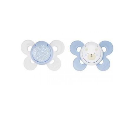 Silicone Pacifier Chicco Physio Comfort Child 0-6 M 2u Jag Couture Beauty