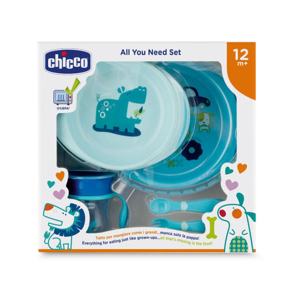Chicco All You Need 12m+ Blau Set 5-teilig