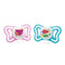Chicco Schnuller Physio Hellrosa 16-36M 2U