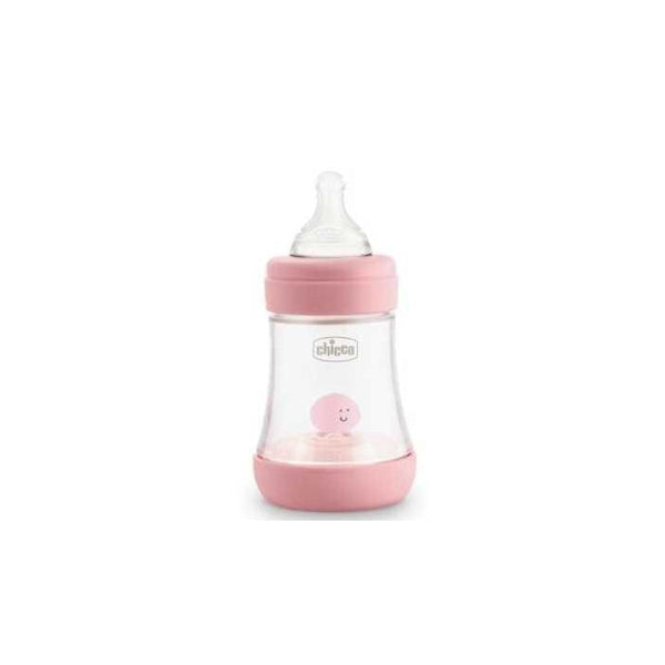 Chicco Bottle Perfect5 0M+150ml Pink Silicone Jag Couture Beauty