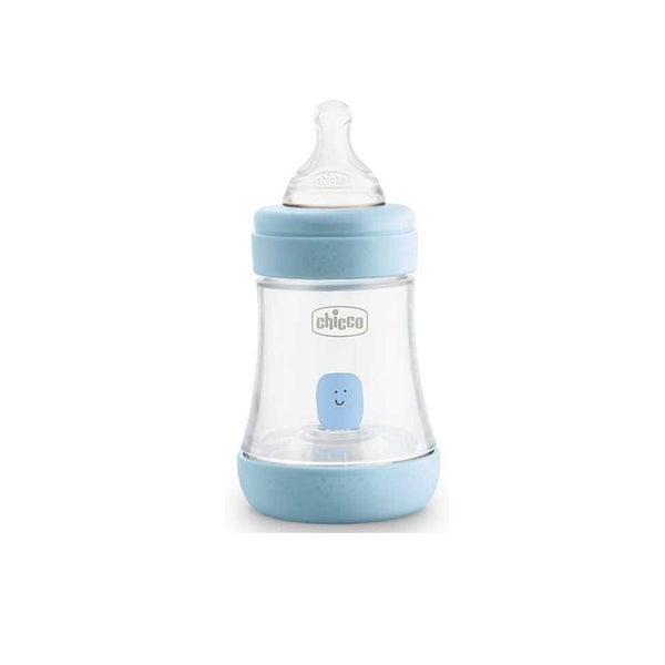 Chicco Bottle Perfect5 0M+150ml Blue Silicone Jag Couture Beauty